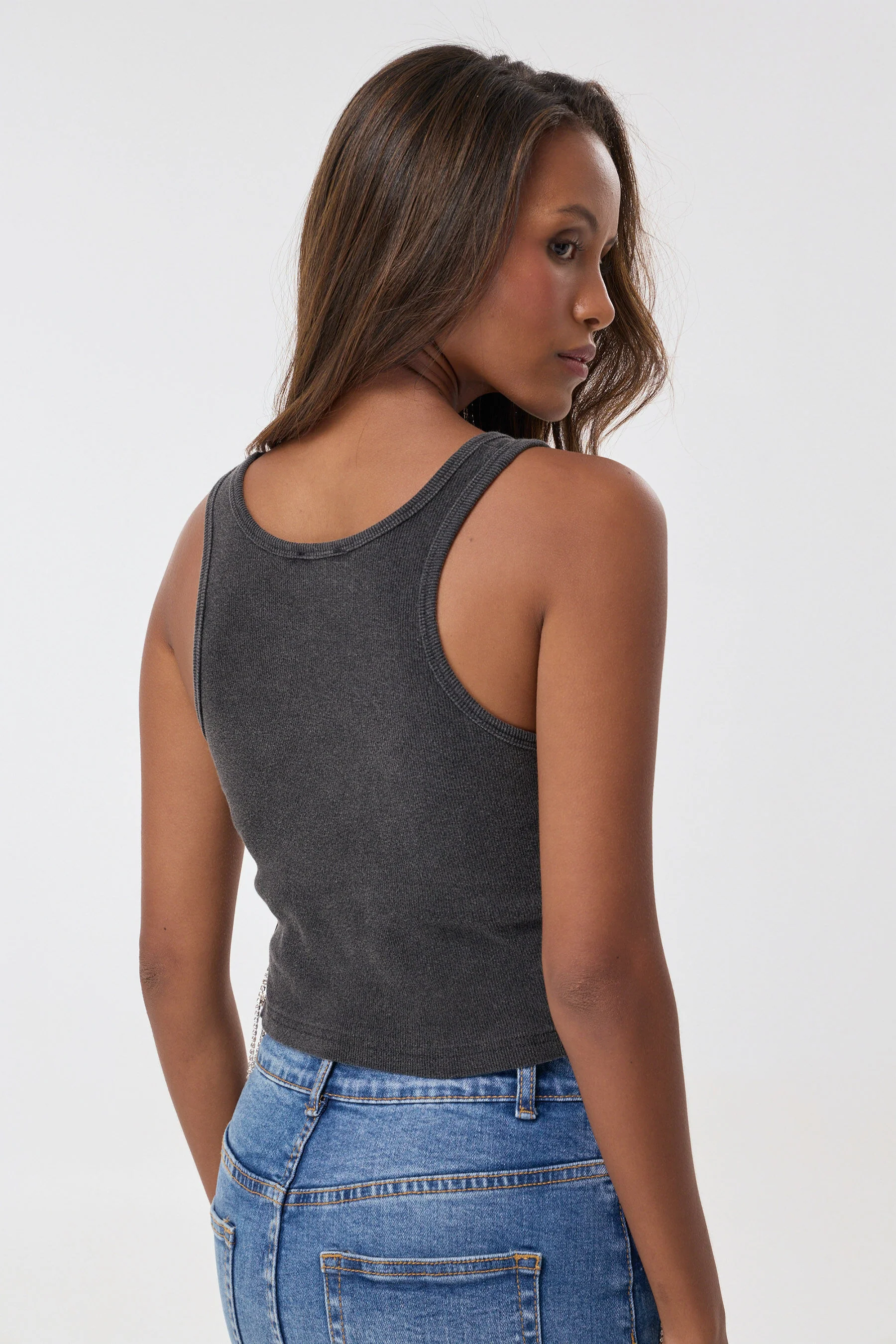 גופיית שרוך יהלומים - Image 4