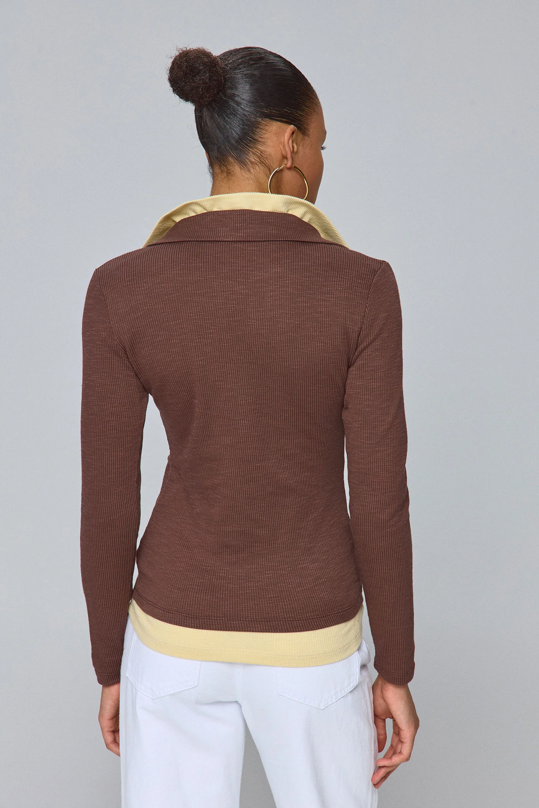 חולצת פולו ריב - Image 4